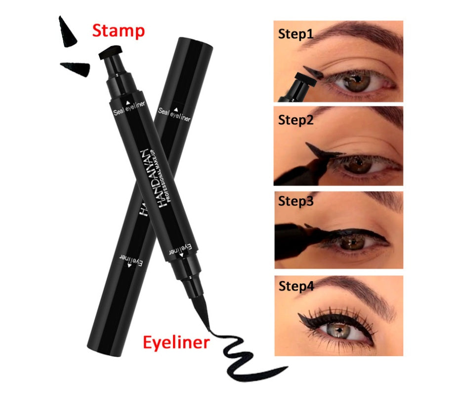 Double-headed seal eyeliner Triangle seal eyeliner 2-in-1 waterproof eyeliner Double-headed seal eyeliner Triangle seal eyeliner 2-in-1 waterproof eyeliner
